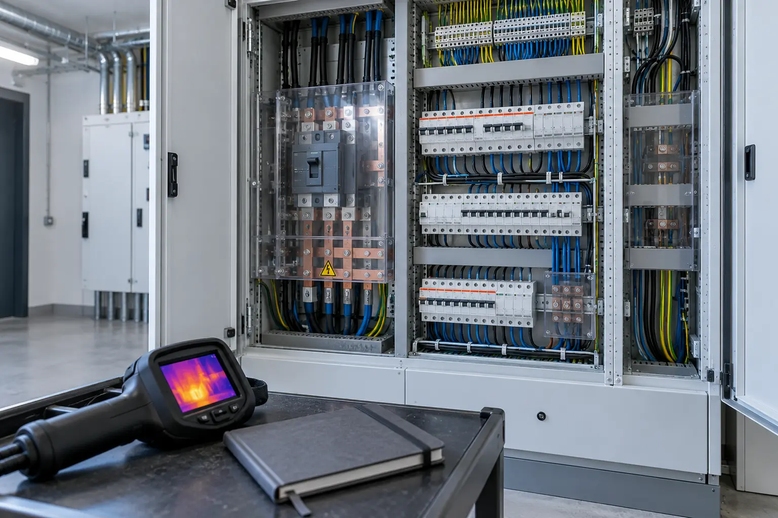 Elektrische Verteilung und Diagnosegerät – Symbolbild